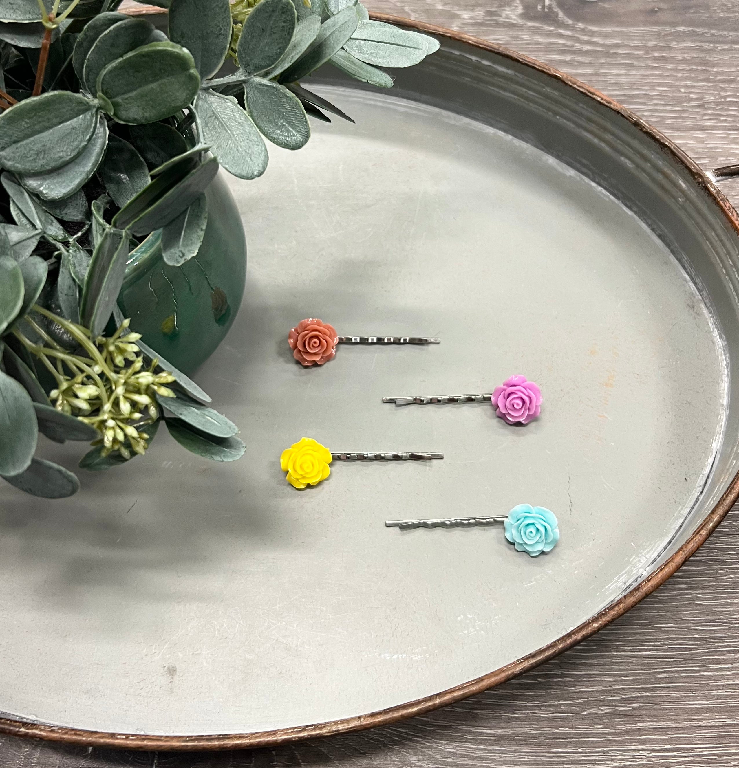 Rosette Pin Clips