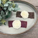 Satin Rose Lace Headband-1