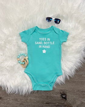 Toes In Sand, Bottle In Hand