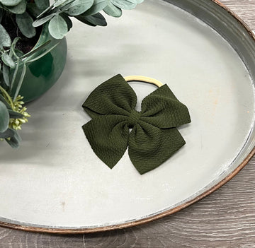 Buy deep-green Textured Headband (Skinny Band)