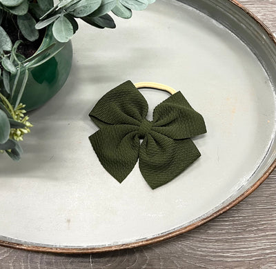 Buy deep-green Textured Headband (Skinny Band)