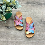 Shimmer Rainbow Sandals