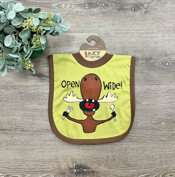 Open Wide Moose Bib