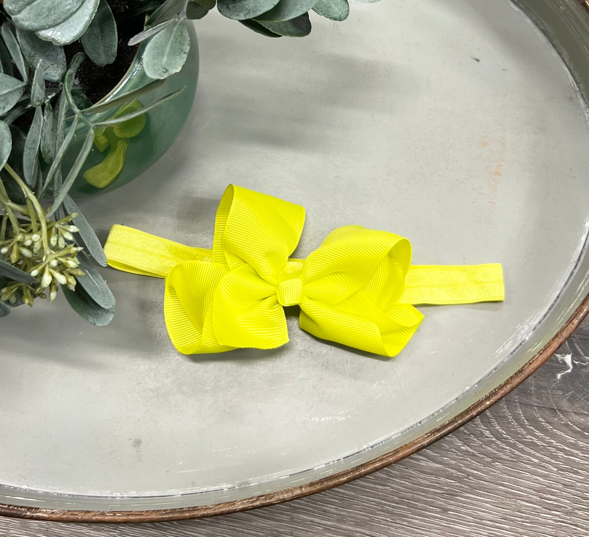 Buy pineapple 4.5&quot; Bow Headband