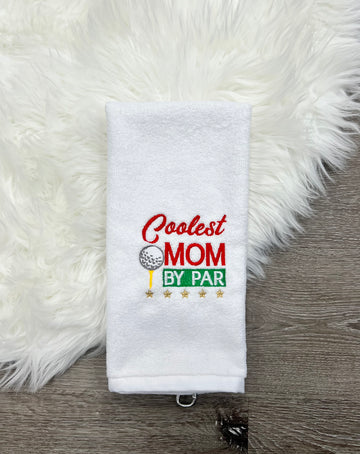 Buy white Coolest By Par Golf Towel