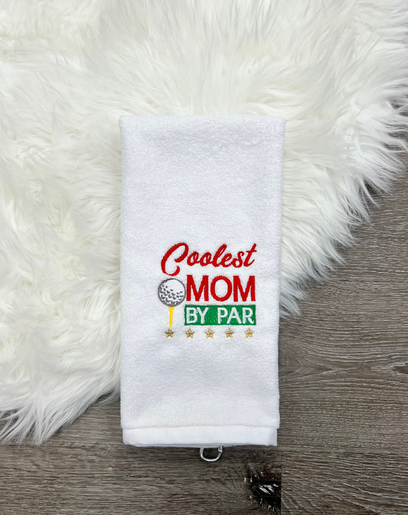 Coolest By Par Golf Towel