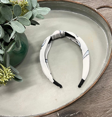 Buy white Floral Vines Headband