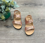 Rose Gold Glitter Sandal