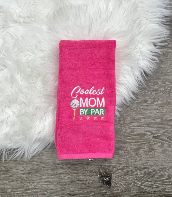 Coolest By Par Golf Towel