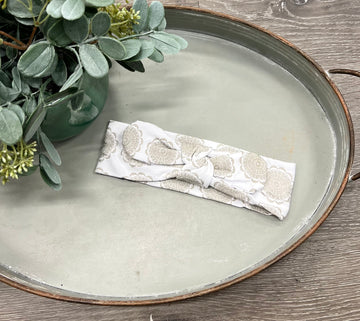 Khaki Dandelion Headband