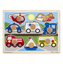 Vehicles Jumbo Knob Puzzle - 8 pieces-1