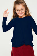 Twisted Knot Knit Top-4