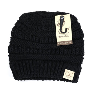 Buy black-navy-2-tone CC Ponytail Hat