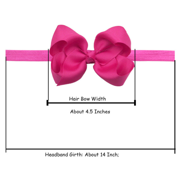 4.5" Bow Headband