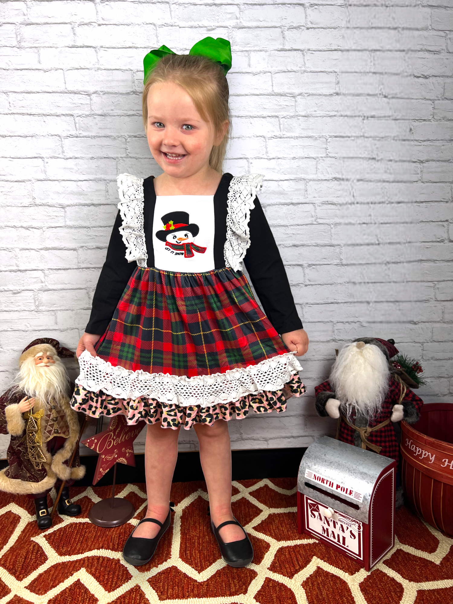 Frosty Frills Dress