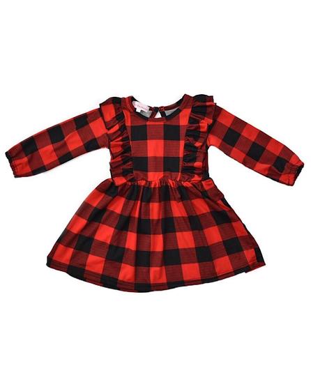 Plaid Holiday Dress