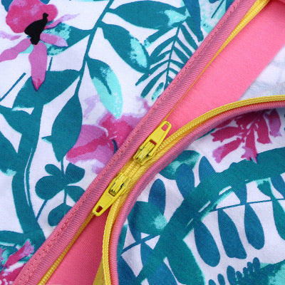 Pink Blooms & Turquoise greens Jammy