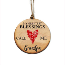 Wooden Holiday Ornaments