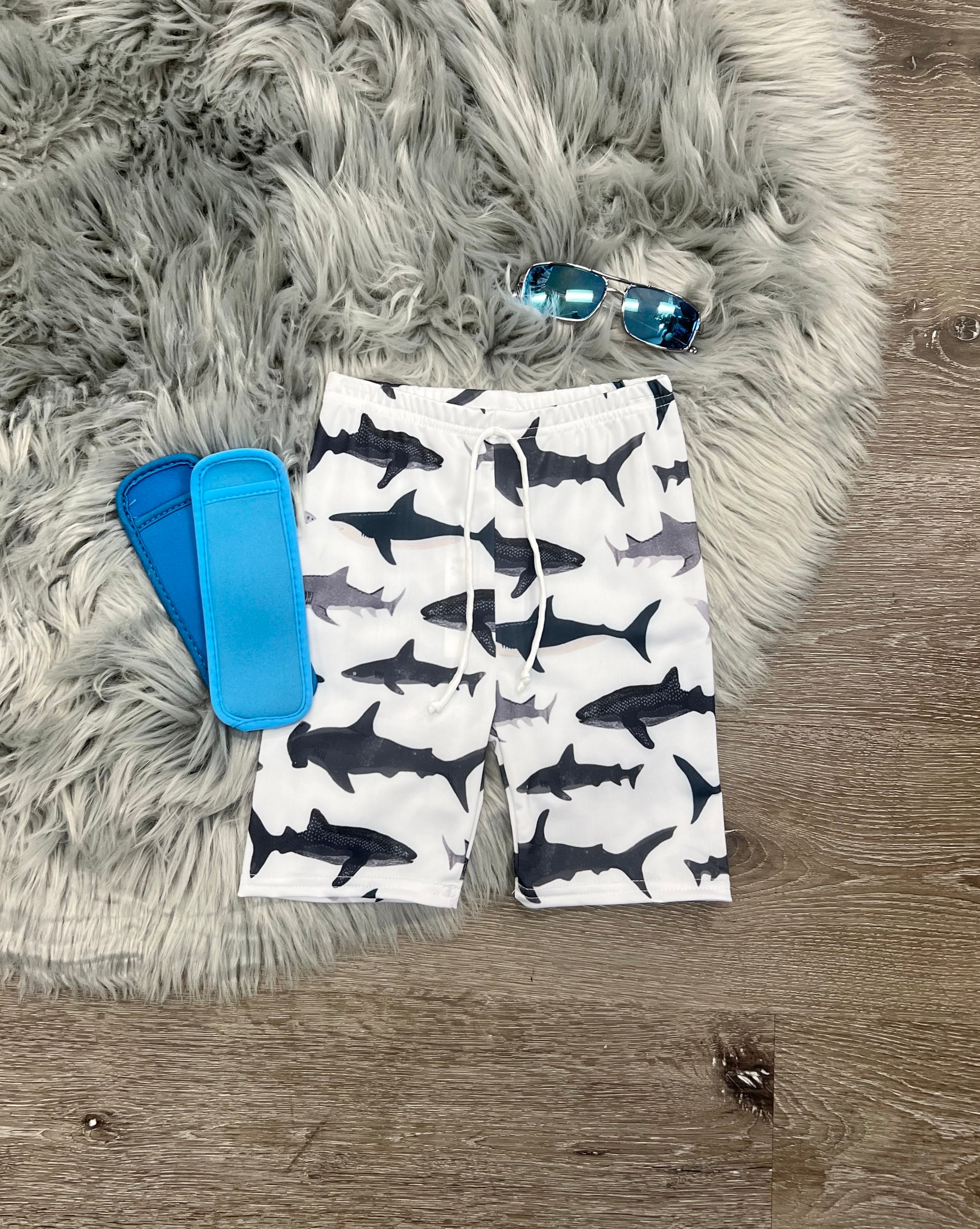 TCB Sharky Swim Trunks