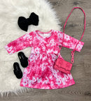 Splash of Pink Dress-1