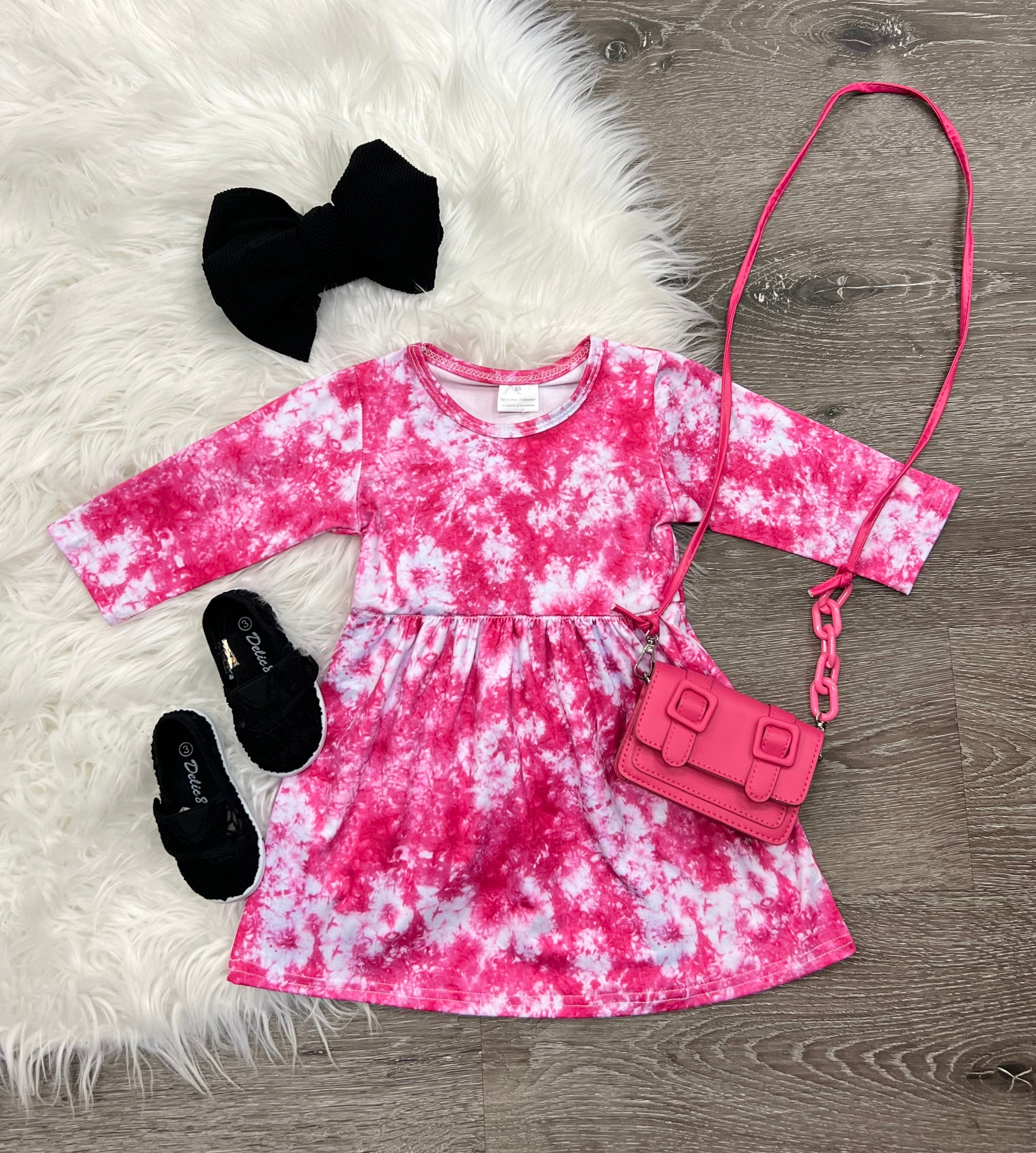 Splash of Pink Dress