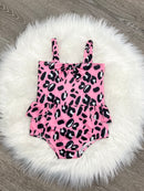 Pink Leopard Swim Suit-2