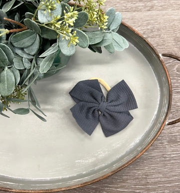 Buy dark-grey Textured Headband (Skinny Band)