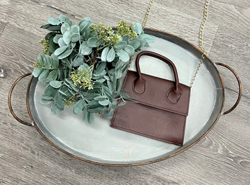 Buy chocolate Tina Purse