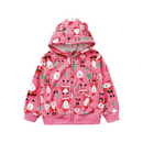 Pink Fleece Santa Hoodie-2
