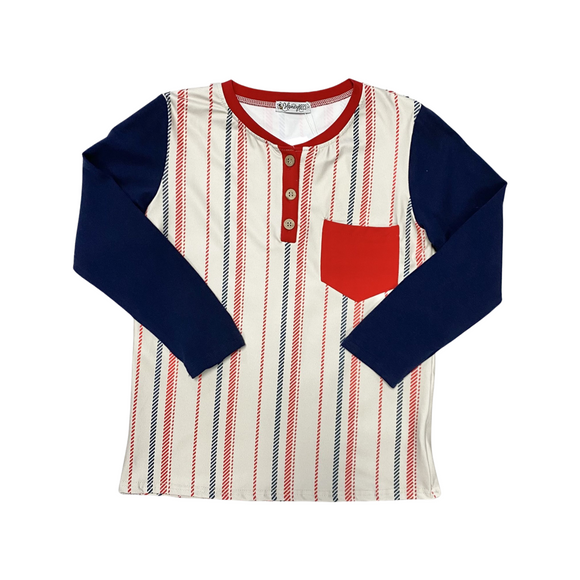 Let’s play ball Jersey Top