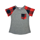 Plaid Basic T-2