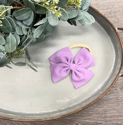 Buy lilac Textured Headband (Skinny Band)