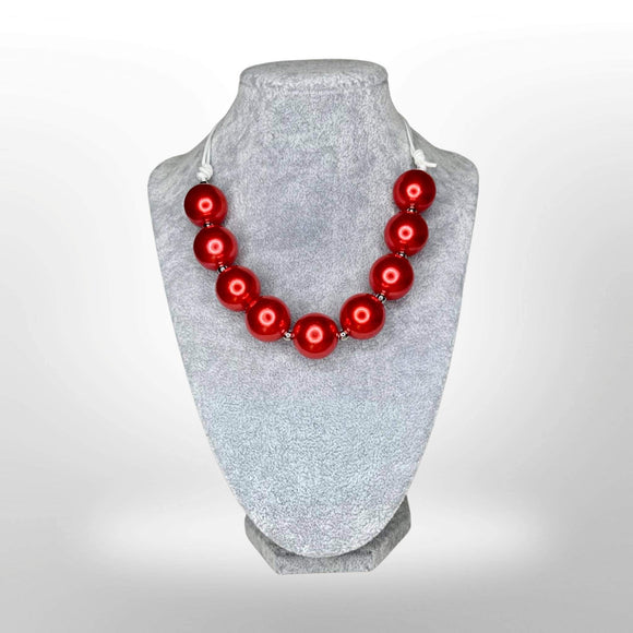 Delilica Shimmer Beaded Necklace
