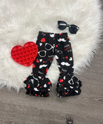 Happy V-Day Leggings