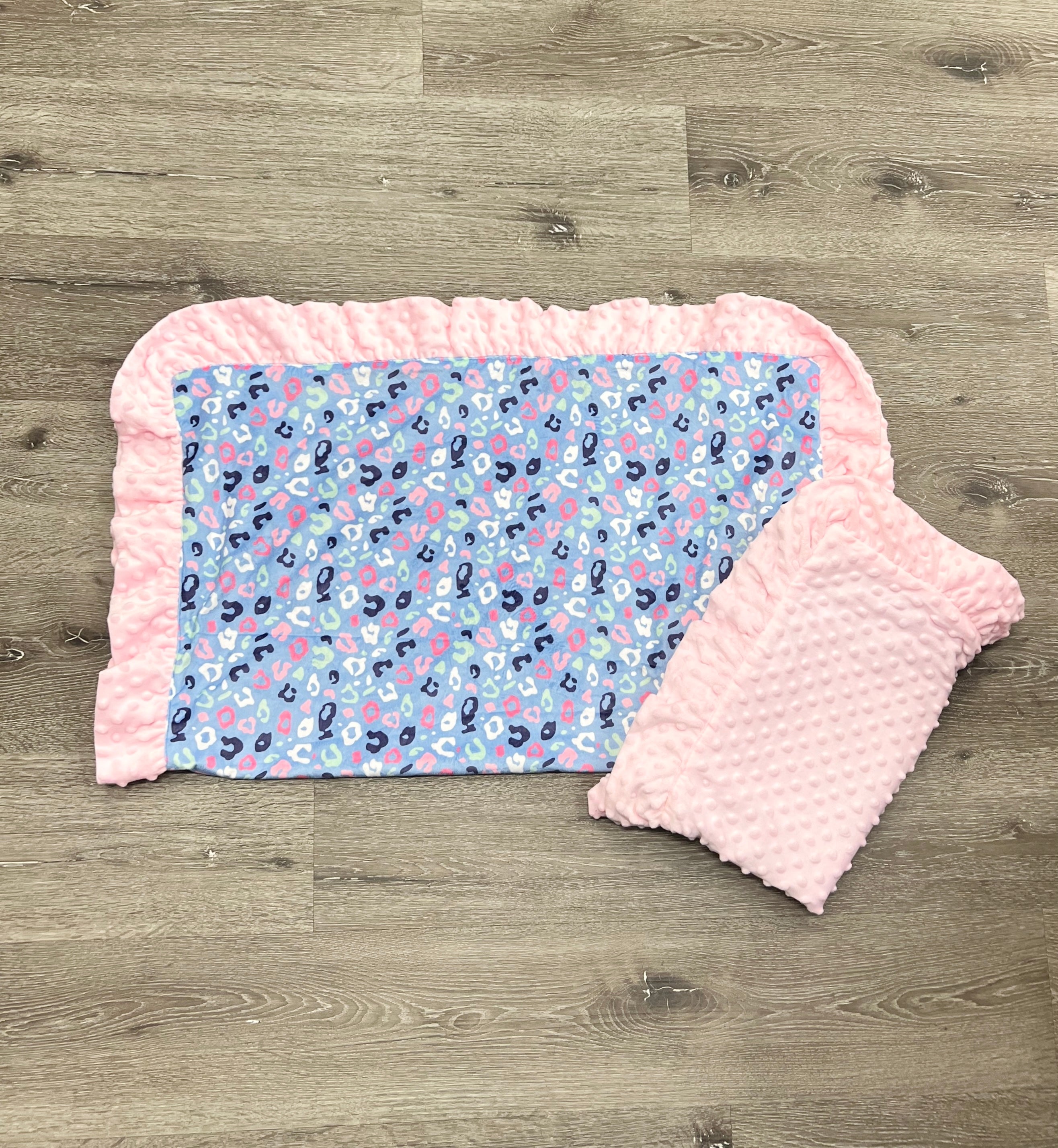 Leopard Minky Baby Blanket