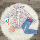 Leopard Ruffle Zip-up-2