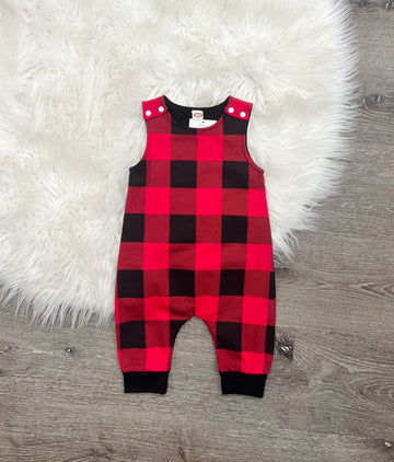Little Plaid Romper