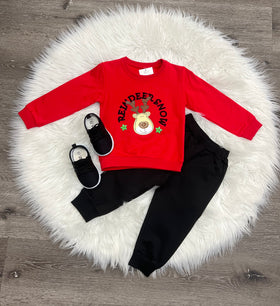Reindeer Snow Sweater