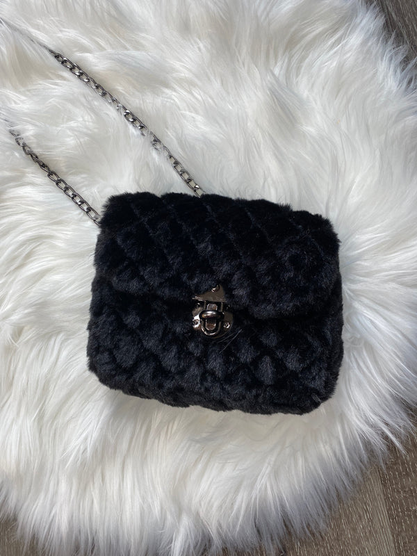 Quilted Plush Bag