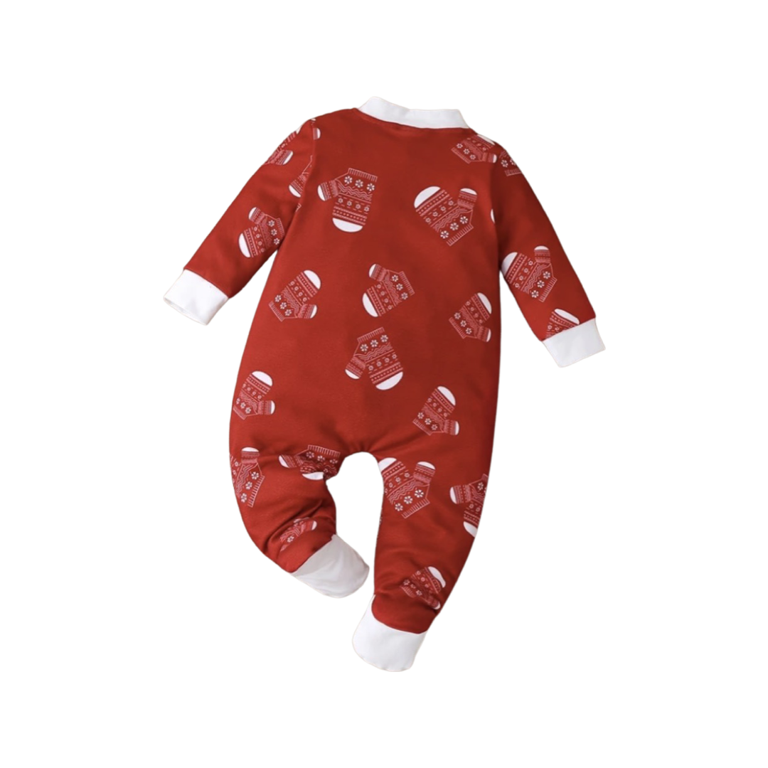 Mittens Button-Up Jammy