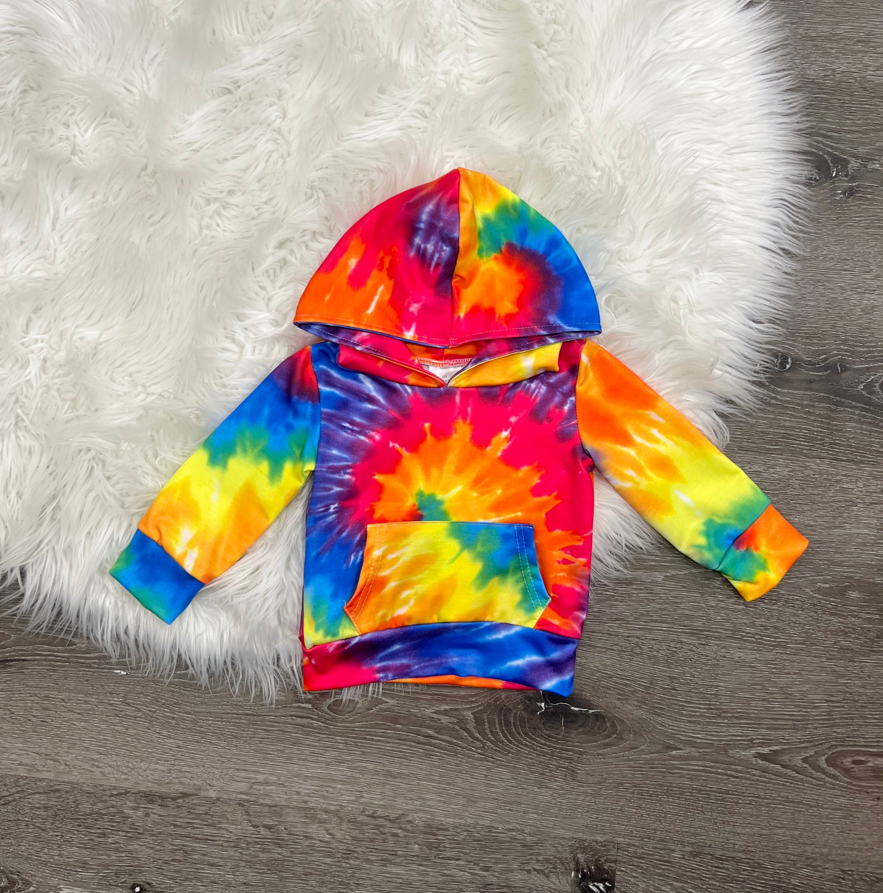 Tie Dye Swirl Hoodie