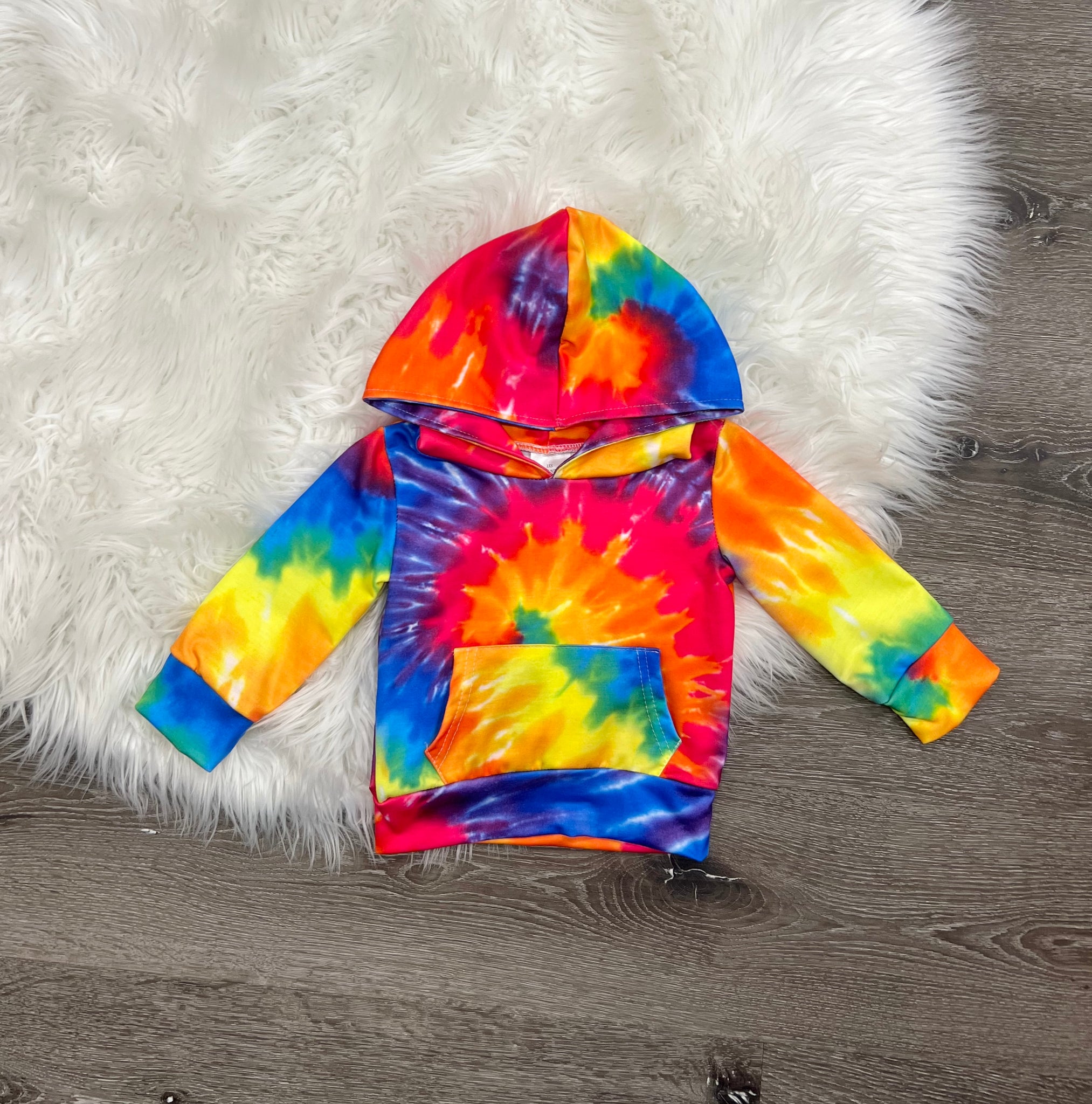 Tie dye swirl hoodie 2025