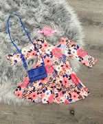 Magenta Blooms Dress