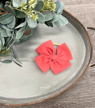 Buy passion-fruit Textured Headband (Skinny Band)