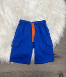 Drawstring Cargo Shorts-3