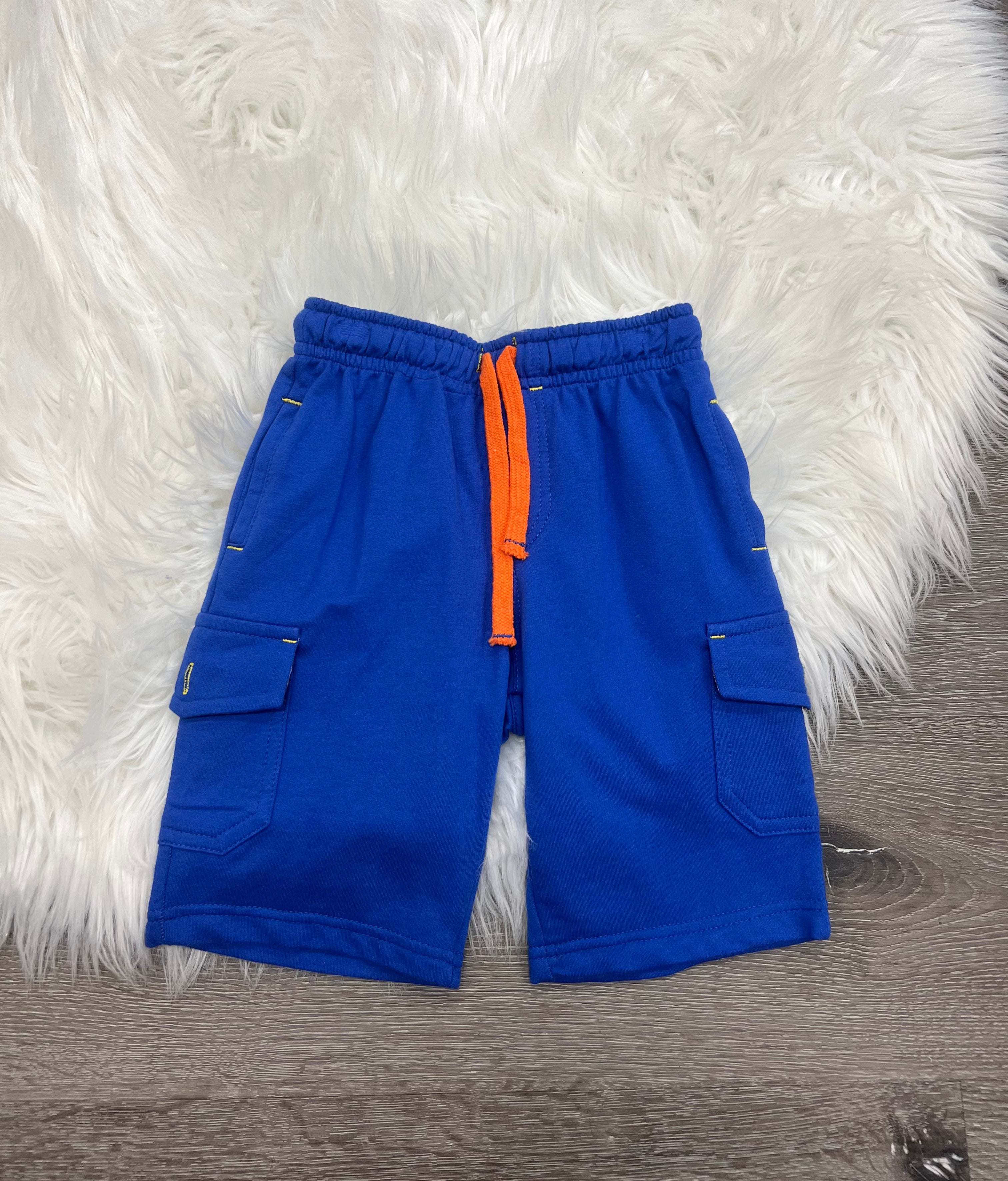 Drawstring Cargo Shorts