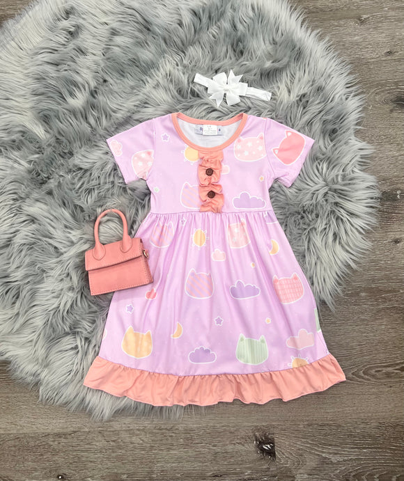Kitty Clouds Dress