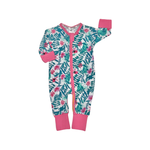 Pink Blooms & Turquoise greens Jammy