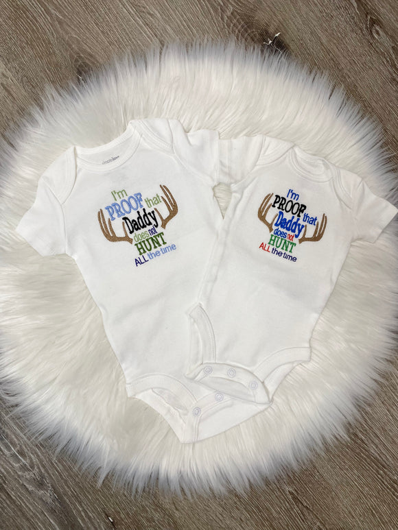 Embroidered I’m Proof Bodysuit