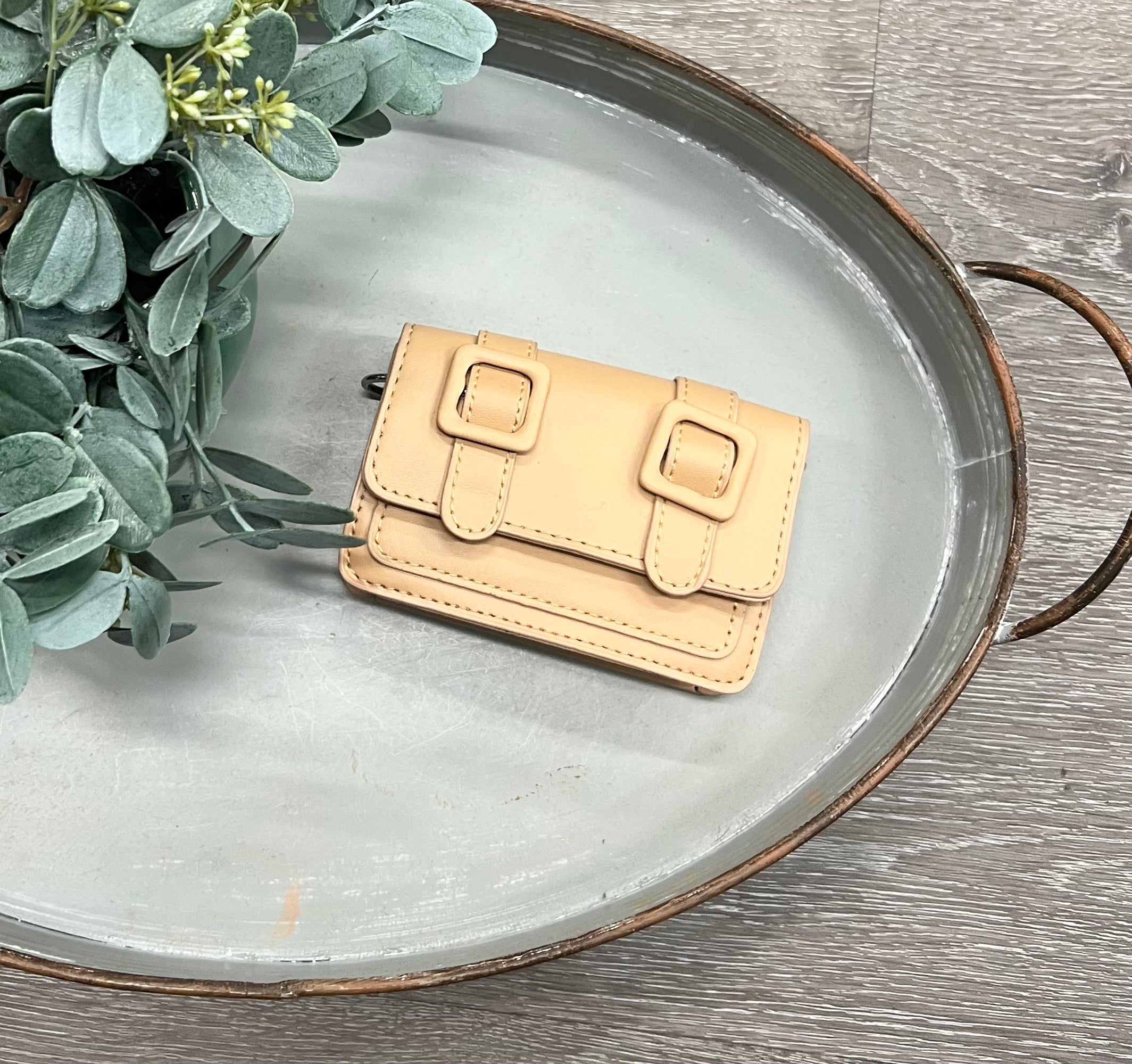 Delilica Double Buckle Purse
